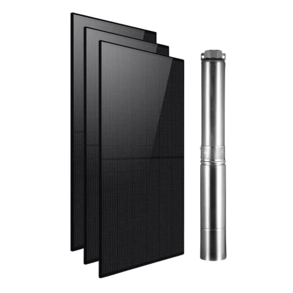 Rocksolar 1.61 HP Solar-Powered Submersible Pump Kit