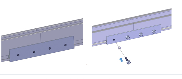 Splice Bar - Clear - L 8.0