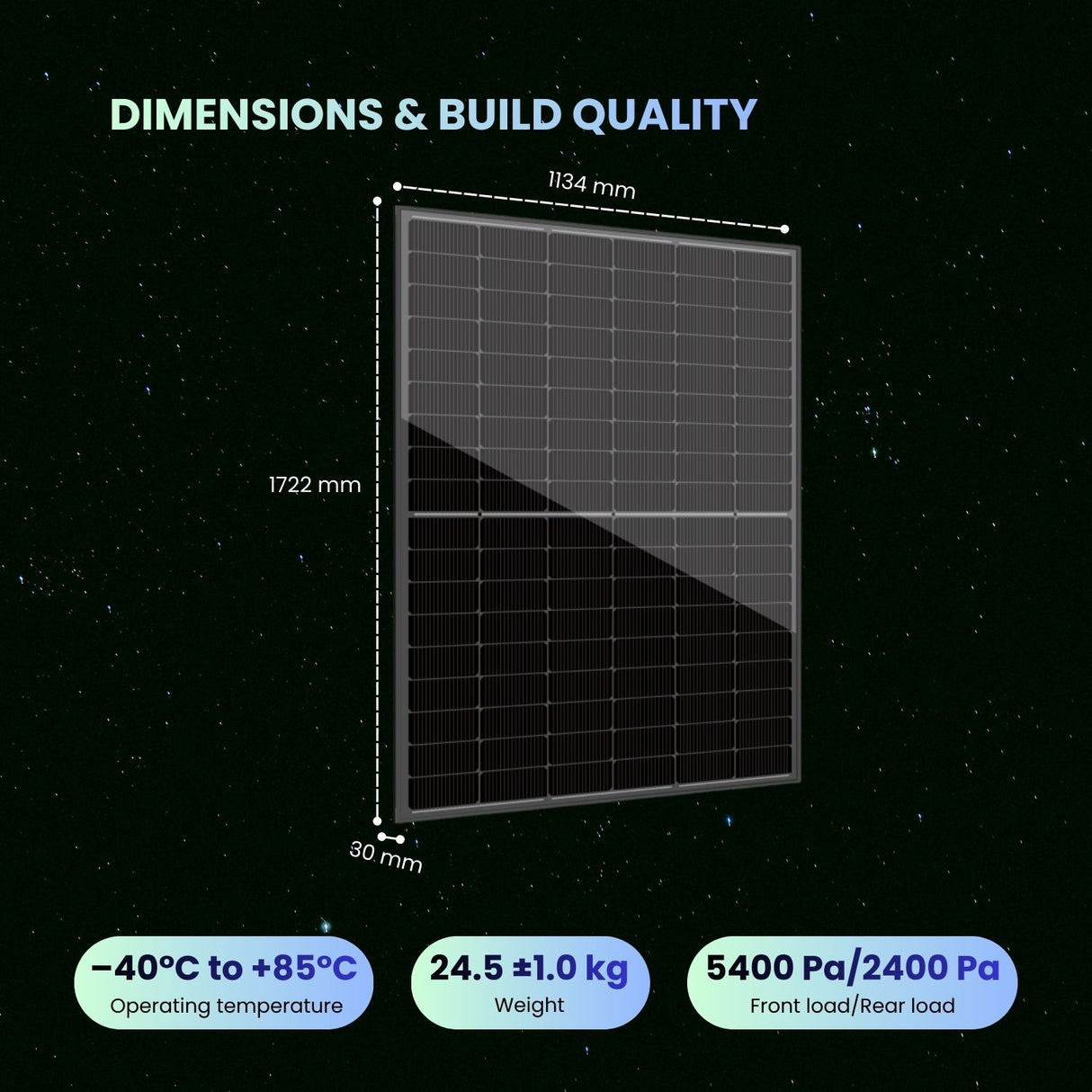 Zshine 440W Bifacial Double Glass Monocrystalline PV Module ($0.42/W)