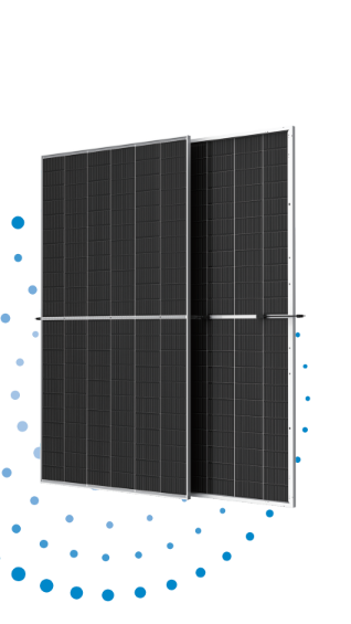Trina 710W/720W N-type i-TOPCon bifacial dual glass solar panel (33 panels/pallet )