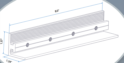 Splice Bar - Clear - L 8.0