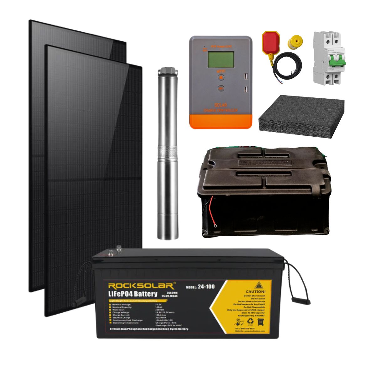 Solar DC Brushless Pump System for Cattle Farmers – Reliable Off-Grid Water Solution