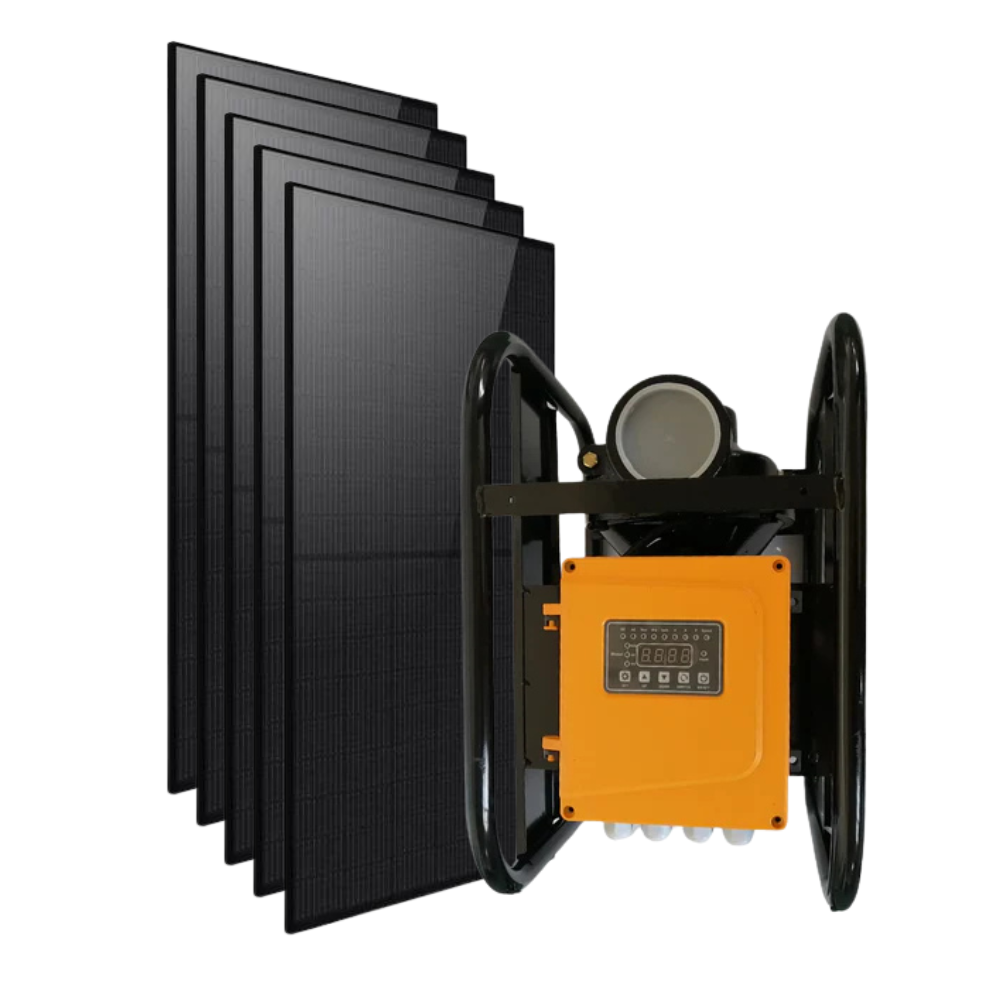 solar centrifugal water pump system for farms