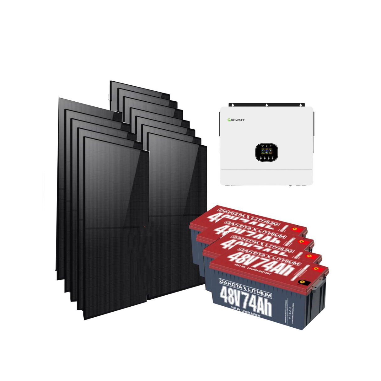 12kw off grid residential solar power systems