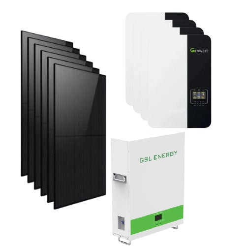 10 KW Premium Split Phase 120V/240Vac Off-Grid Solar System