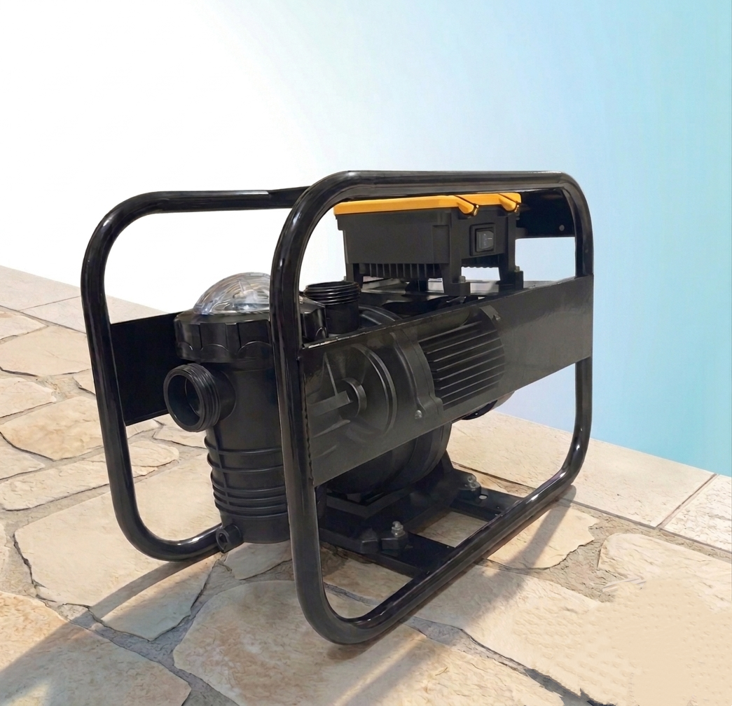 ROCKSOLAR 0.5HP Solar DC Swimming Pool Pump for 20000 Gallon Pool
