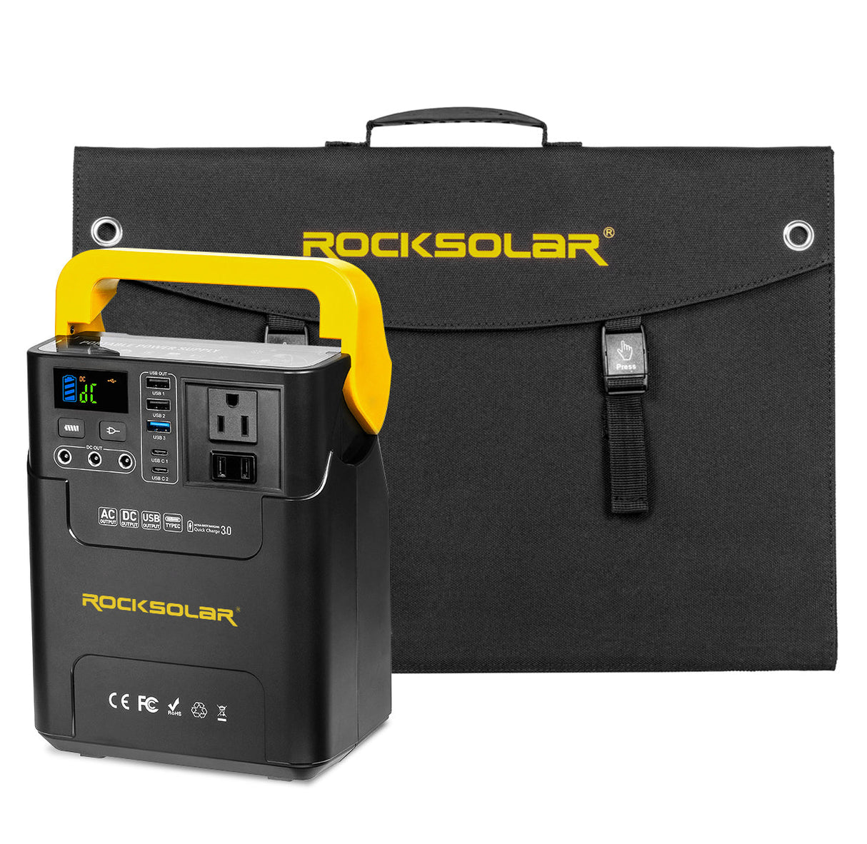 adventure 100w portable solar generator kit