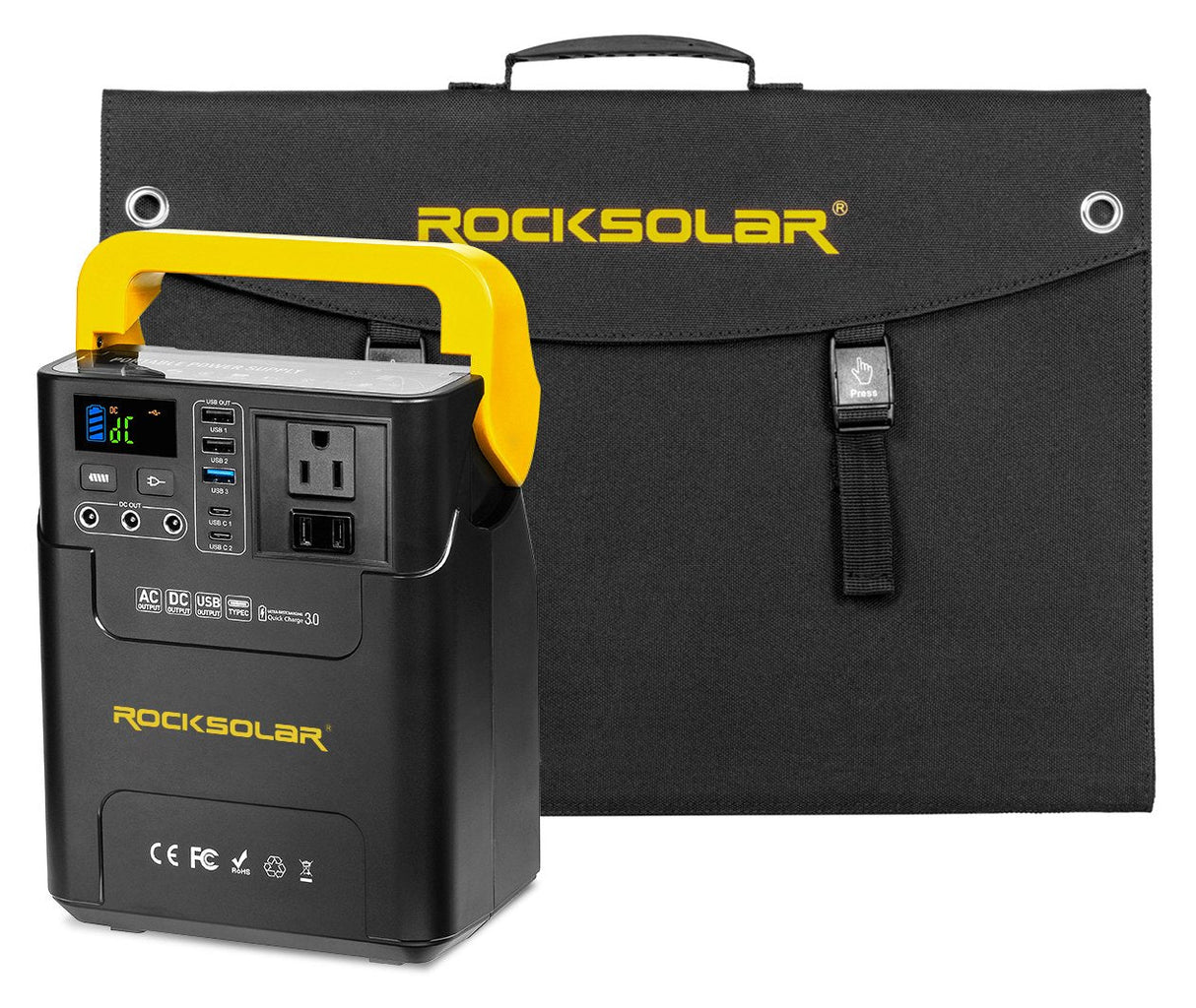 Adventure pro 100w solar powered generator kit