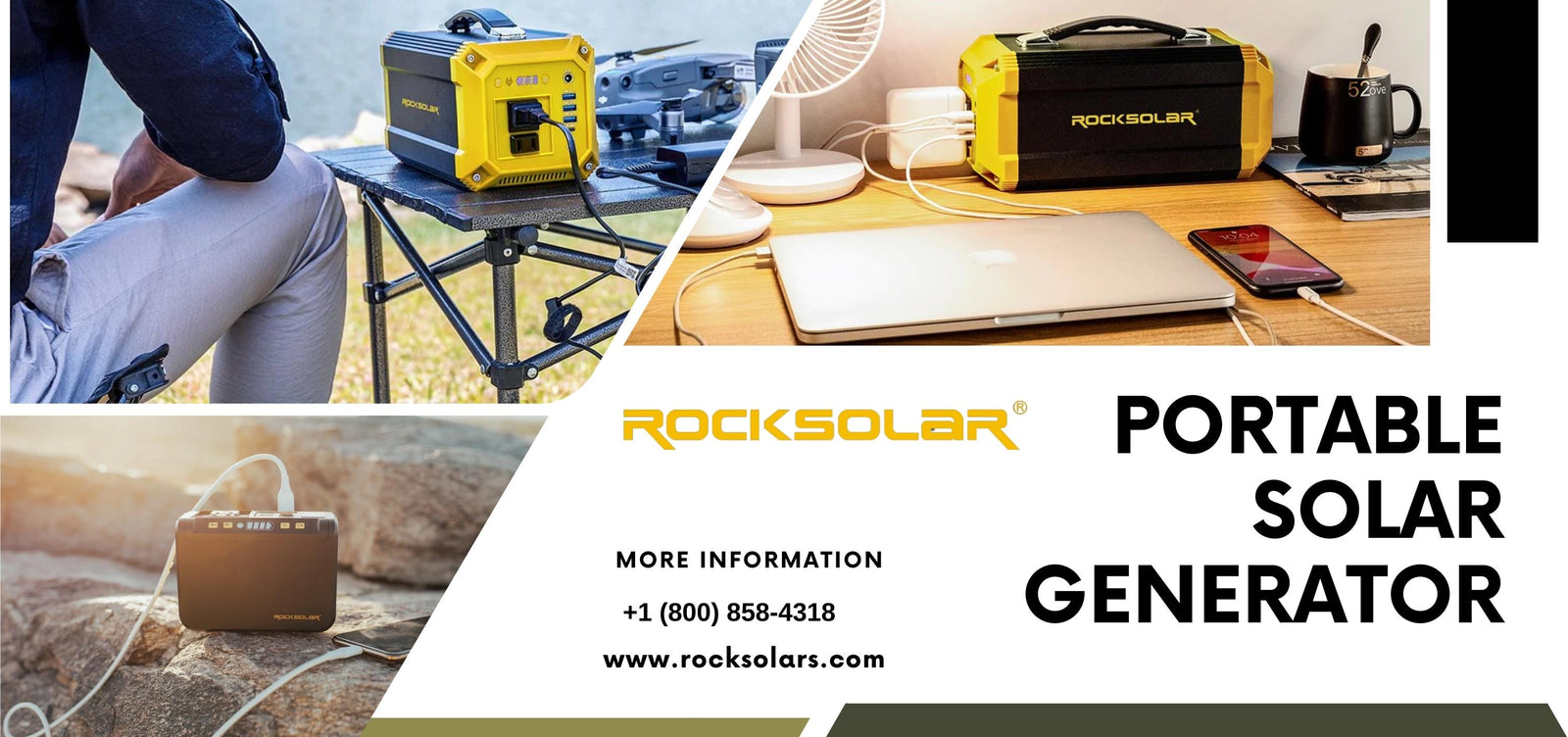 What is a portable solar generator?