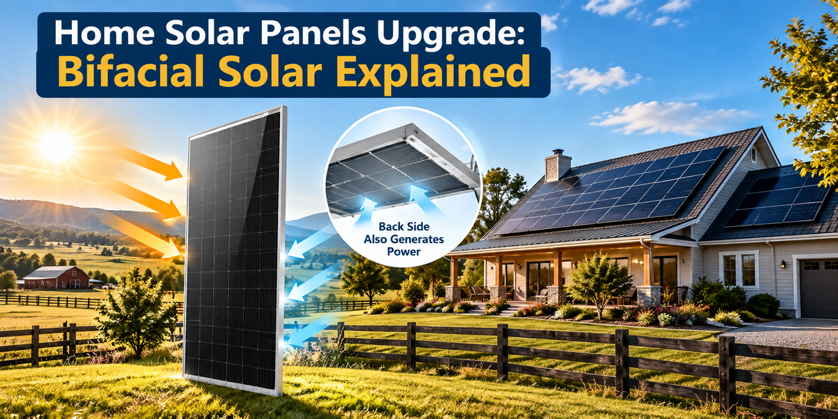 Home Solar Panels Upgrade: Bifacial Solar Explained
