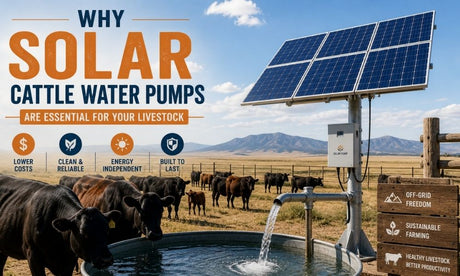 solar cattle water pump