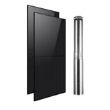 0.8hp solar powered well pump kit
