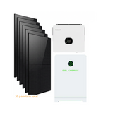 Sistema Solar Fuera de Red de 12KW, Fase Dividida 120/240Vac