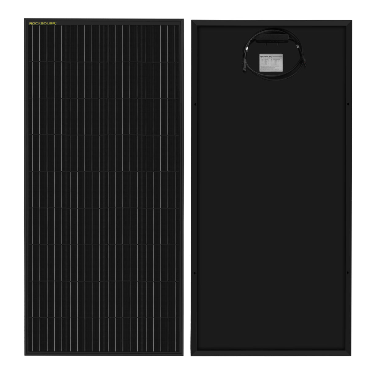 ROCKSOLAR 800W 12V Rigid Monocrystalline Solar Panel (4X200W)