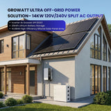 Growatt Ultra Off-Grid Power Solution– 14kW 120V/240V Split AC output