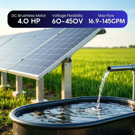 Rocksolar 4.0 HP Solar Submersible Pump