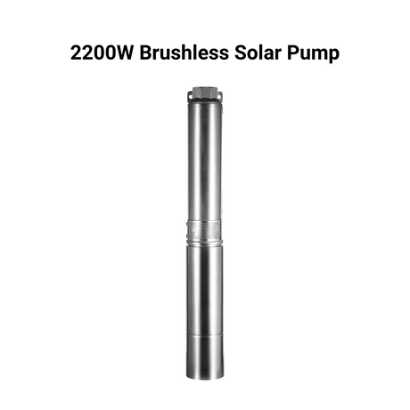 2200w brushless solar sump pump