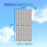 JA Solar JAM54D41 LB 440W Solar Panel (36 panels/pallet) $0.378/W
