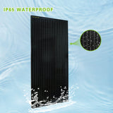 ROCKSOLAR 200W 12V Rigid Monocrystalline Solar Panel