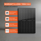 Matesolar 430W N-Type Bifacial TOPCon all black Solar Panel ($0.38/W)