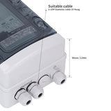 2 String Water proff PV Combiner Box with 40A 1000V Circuit Breaker