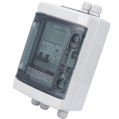 Caja Combinadora Fotovoltaica Impermeable de 2 Cadenas con Interruptor Termomagnético de 40A 1000V