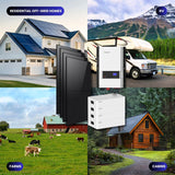 6 KW Split phase 120/240Vac Off-Grid Solar System