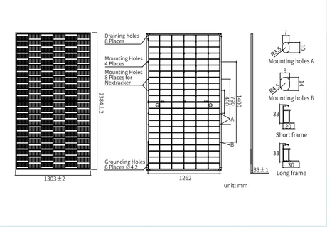 JA Solar 710W n-type Double Glass Bifacial Modules (Sell in full pallet only, 33 panels/pallet)