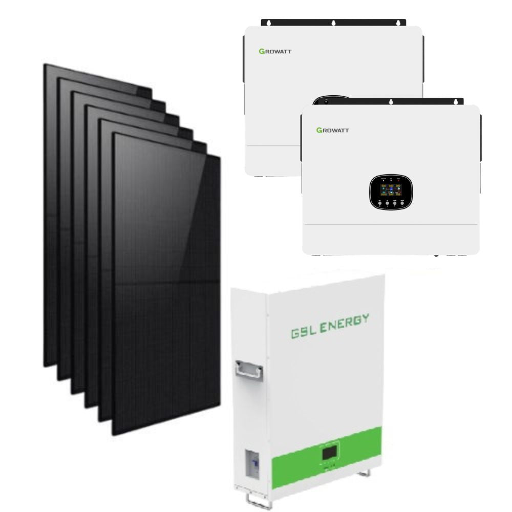 24kW 120V/240V Split Phase Off Grid Home Solar System