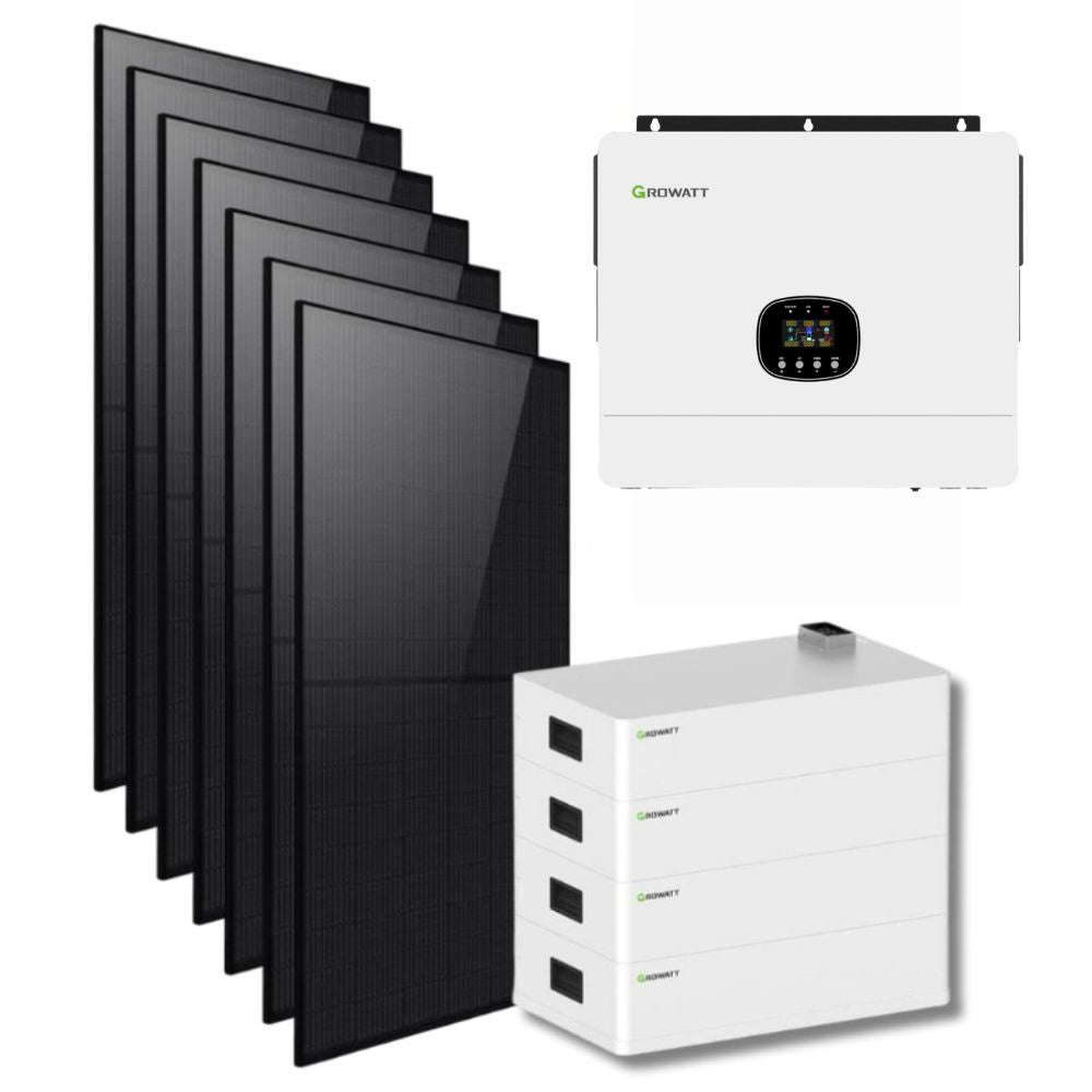 12KW Split Phase 120/240Vac Off-Grid Solar System