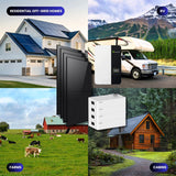 3.5 kW Off-Grid Solar System (5kWh Energy Storage with 3.5kW Inverter + 2640W Solar Array)