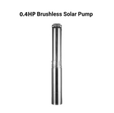 0.4hp solar powered water well pump
