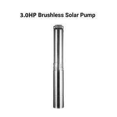 Bomba sumergible híbrida solar DC/AC Rocksolar de 3.0HP