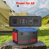 GENWATT G638 Portable Power Station + Solar Panel Combo