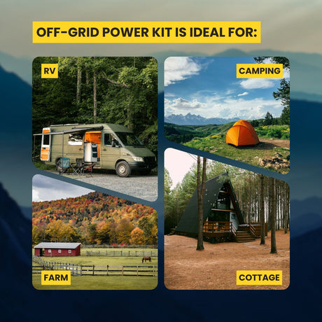 off grid RV kits​


