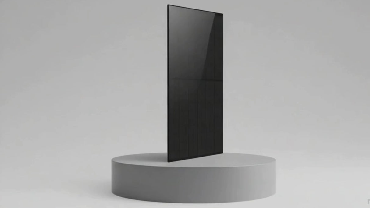 n type all black solar panel 