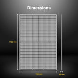 Philadelphia 580W Rigid Monocrystalline Bi facial Solar Panel (0.342$/W)(31 panels/pallet)