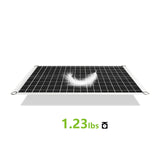 lightweight 30W bendable solar panel