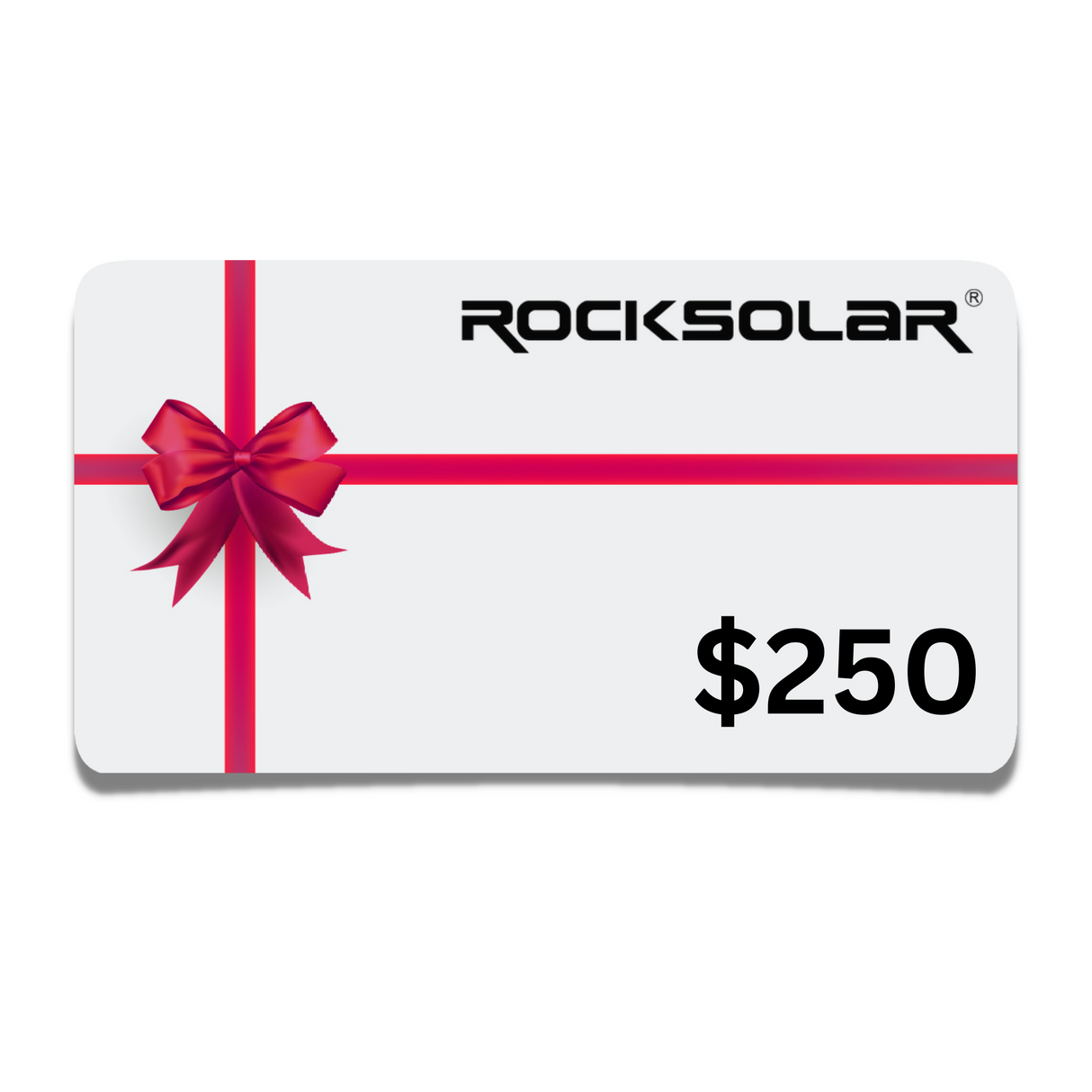 ROCKSOLAR E-Gift Card