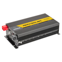 Inversor de potencia de onda sinusoidal pura ROCKSOLAR 2000W 24V